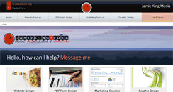 Desktop Screenshot of jamieking.co.uk